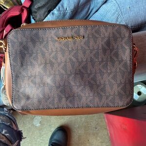 Michael Kors Two-Tone Crossbody Bag